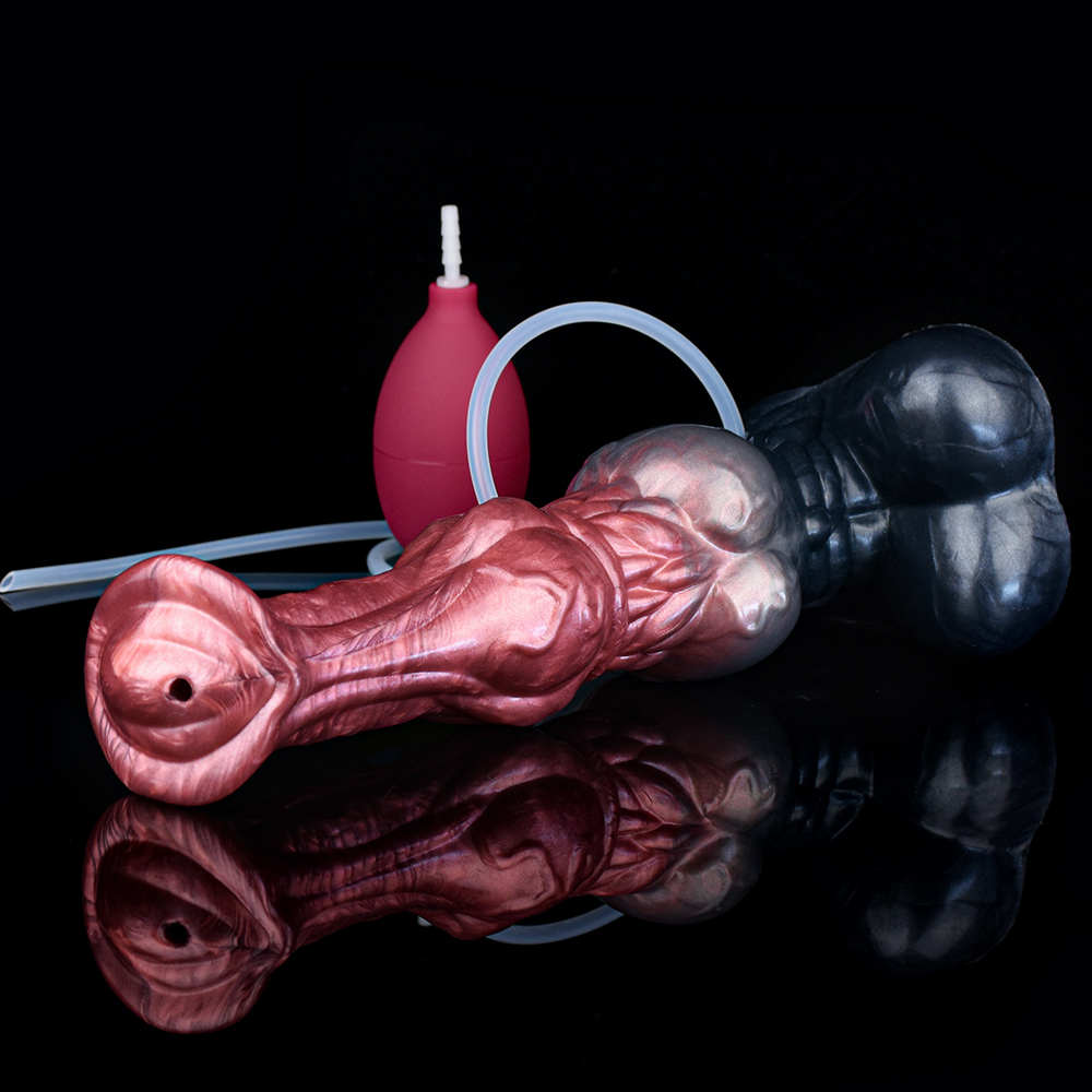 (image for) Squirting Fake Horse Realistic Animal Dildo - K