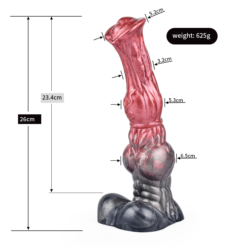 (image for) Fake Horse Realistic Animal Dildo - K