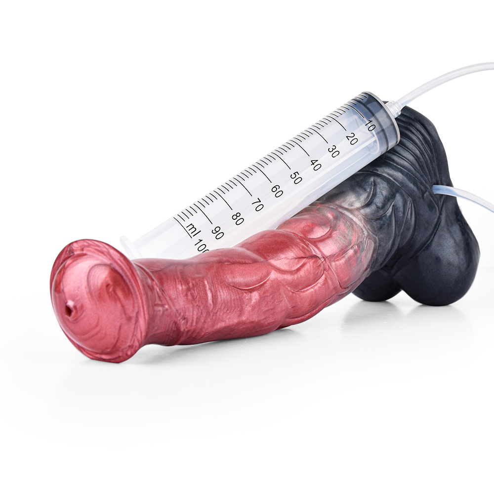 (image for) Squirting Fake Horse Realistic Animal Dildo - L