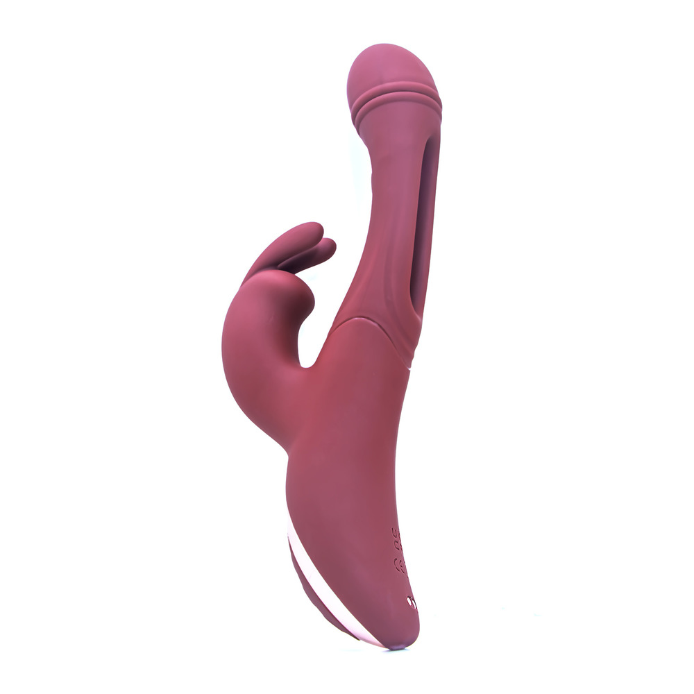 (image for) 3-in-1 Tapping Clit-stimulating G-spot Vibrator