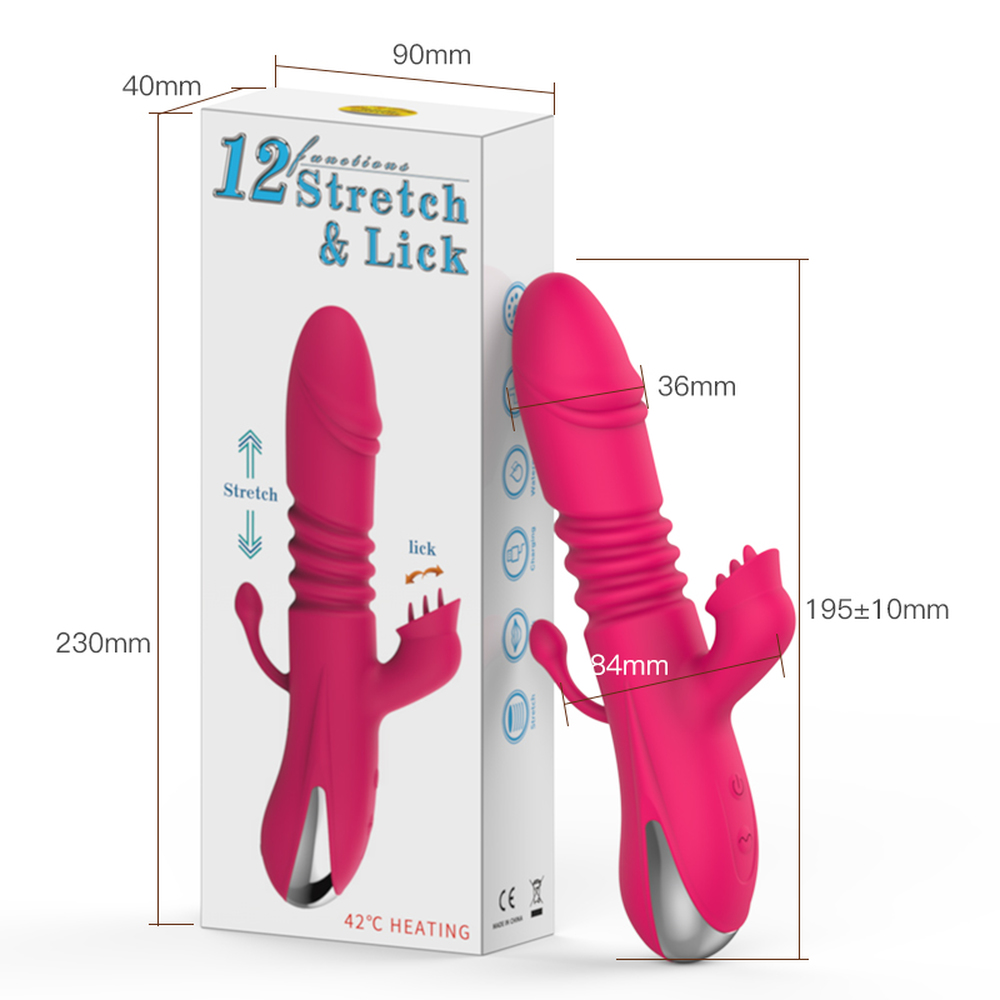 (image for) Thrusting Double Stimulation Vibrator