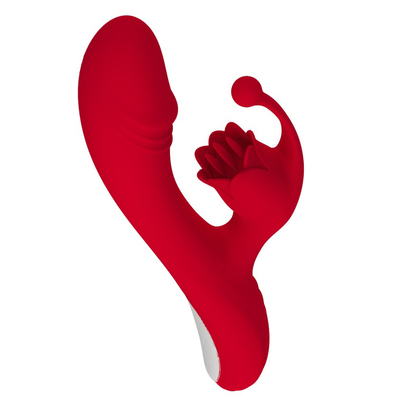(image for) Rose Clit Stimulation Rabbit Vibrator