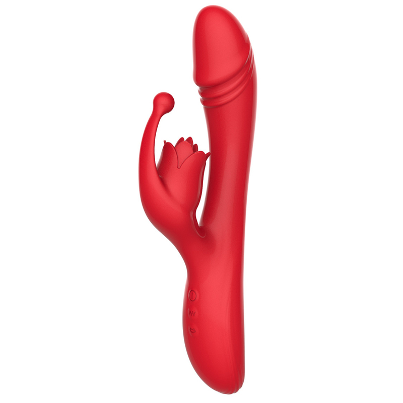 (image for) Rose Clit Stimulation Rabbit Vibrator