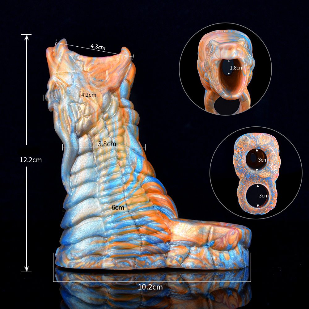 (image for) Haughtiness Dragon Head Cock Sleeve