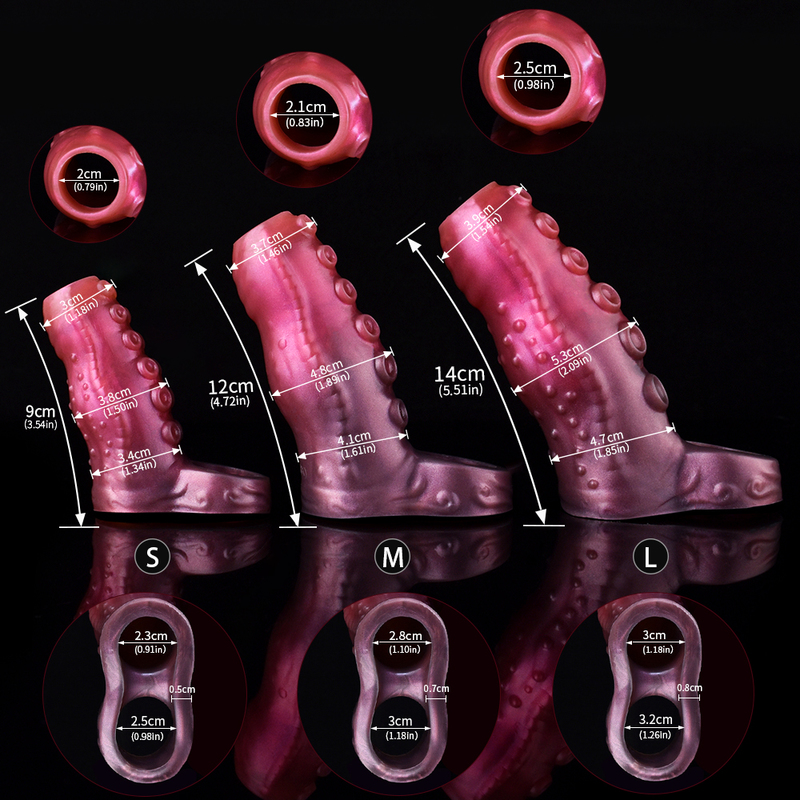 (image for) Delayed Ejaculation Dick Condoms - C