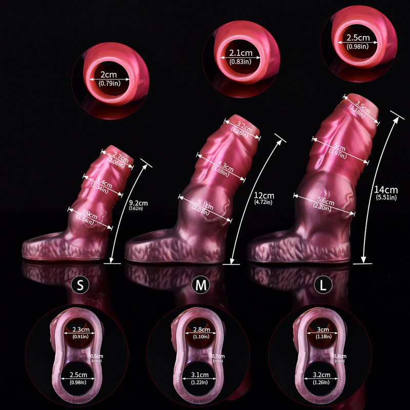 (image for) Delayed Ejaculation Dick Condoms - E