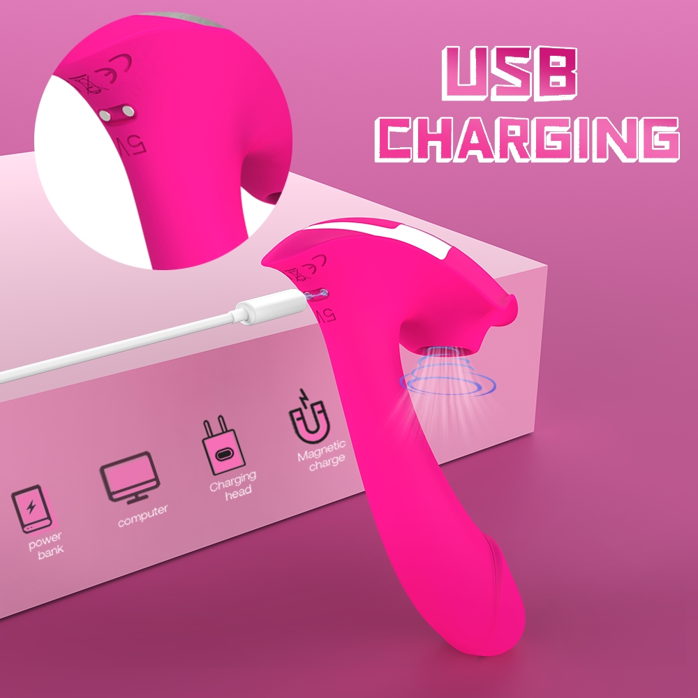 (image for) Heart of Ocean Strap On Suction Vibe