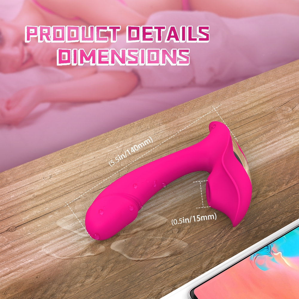 (image for) Heart of Ocean Strap On Suction Vibe