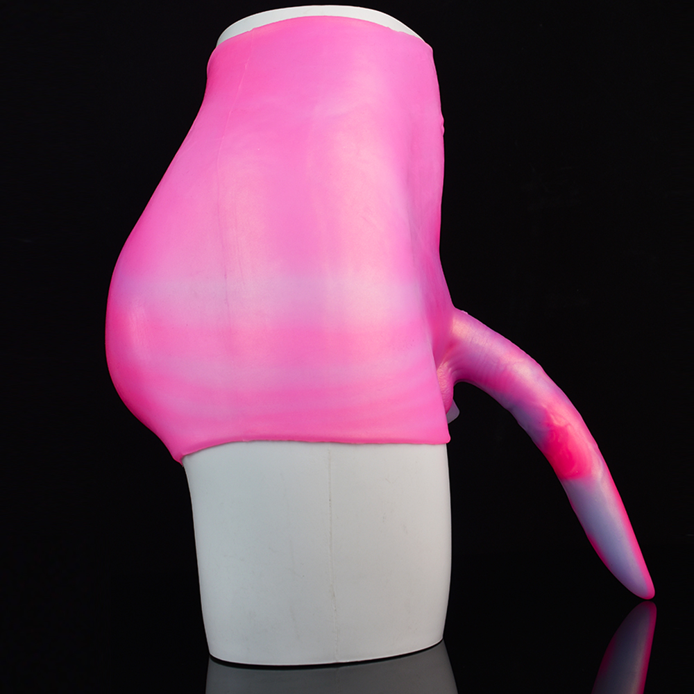 (image for) Sissy Training Fantasy 9.5" Dildo Panty -02