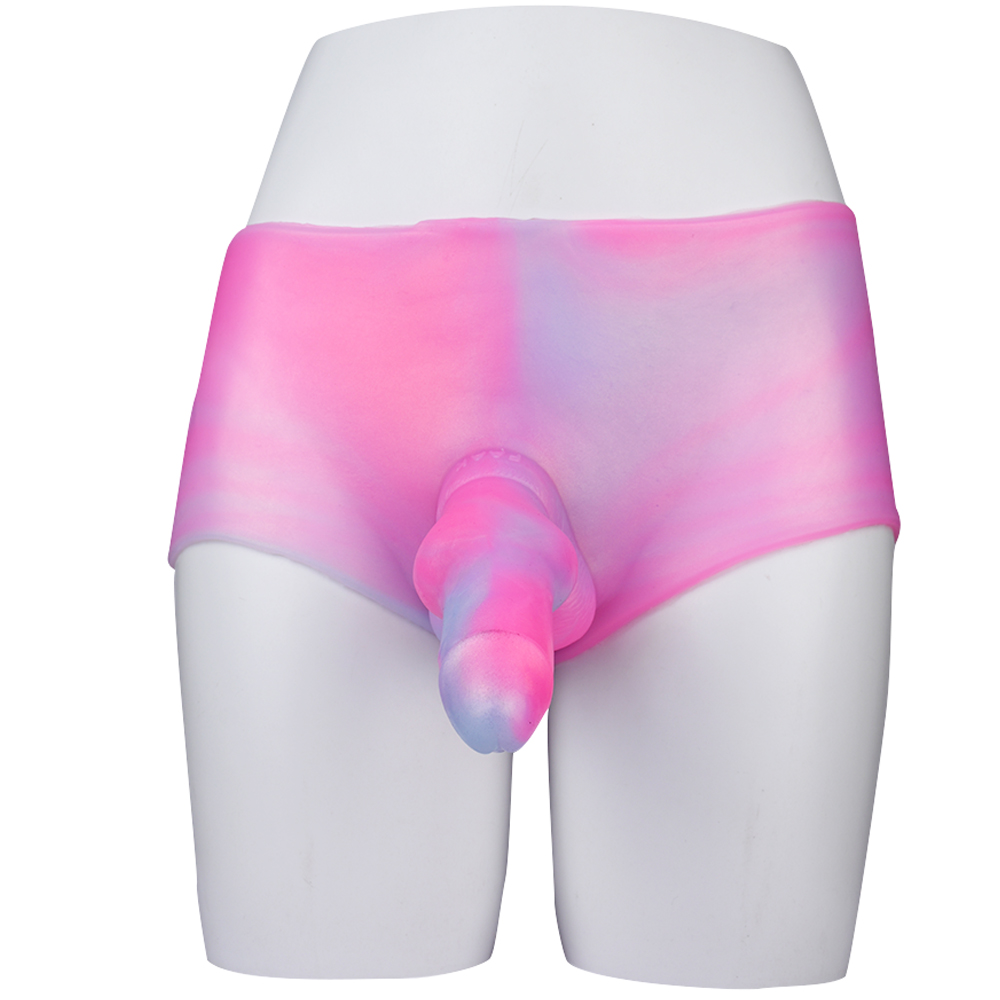 (image for) Sissy Training Fantasy 7.1" Dildo Panty -06