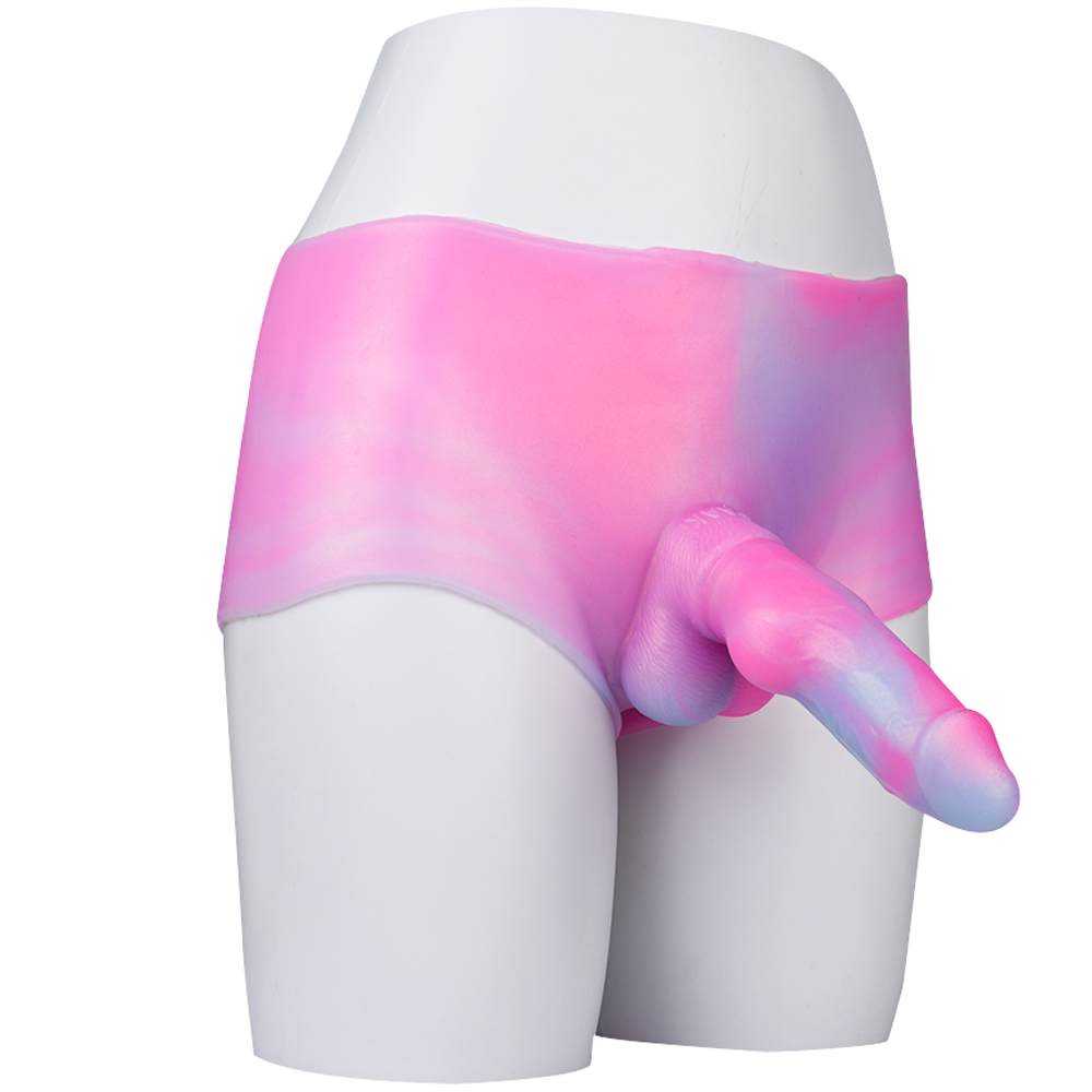 (image for) Sissy Training Fantasy 7.1" Dildo Panty -06