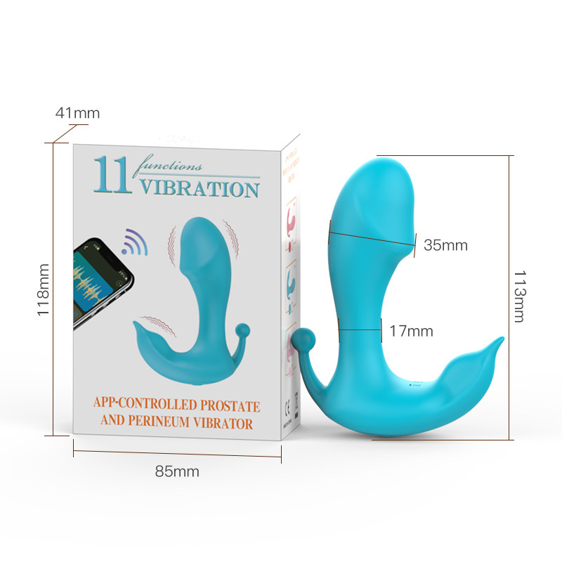 (image for) APP Controlled G Spot Vibrator Dildo