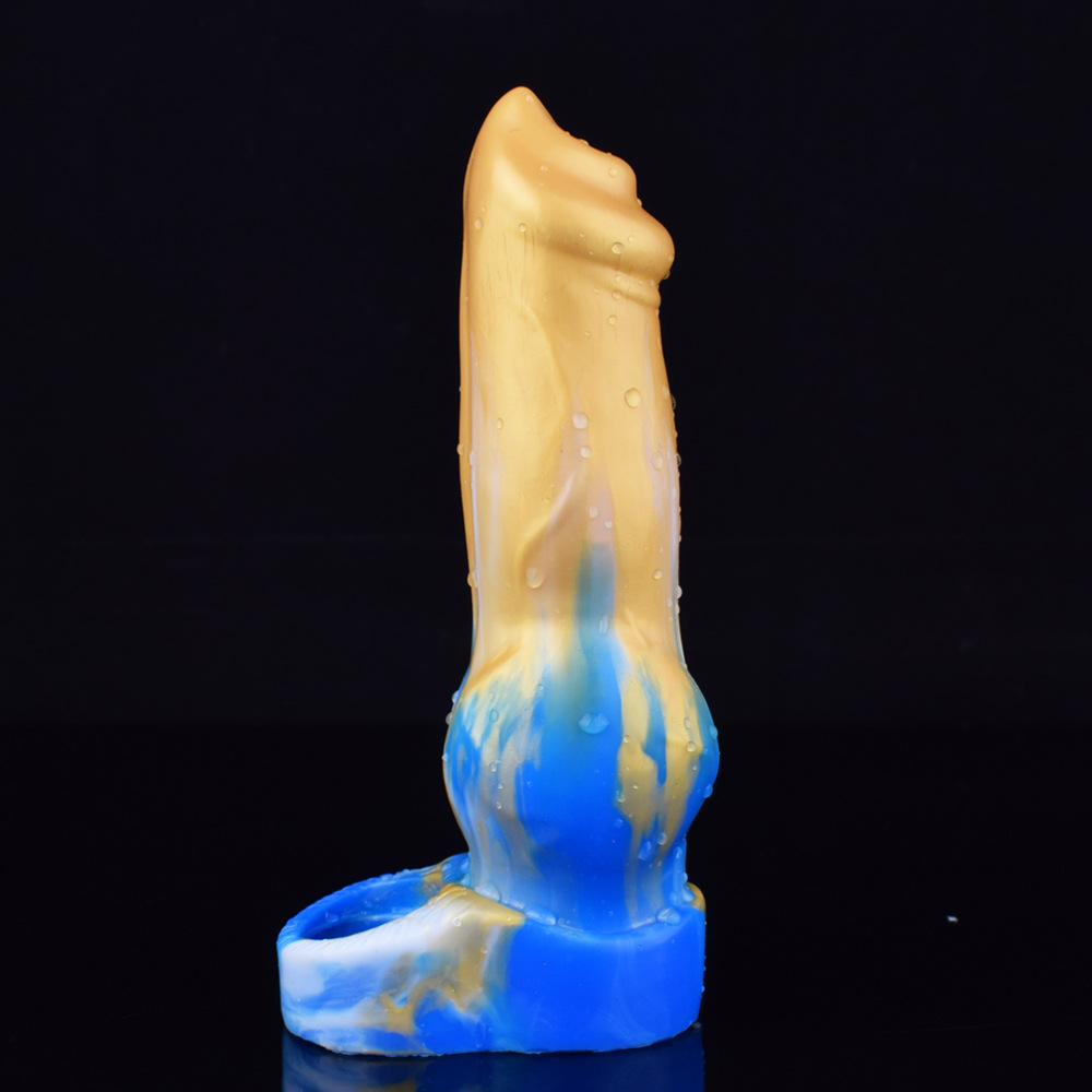 (image for) Mixed Color Abnorma Penis Sleeve - Rose