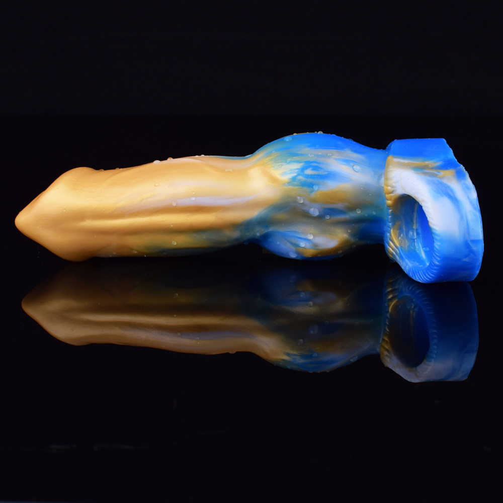 (image for) Mixed Color Abnorma Penis Sleeve - Rose
