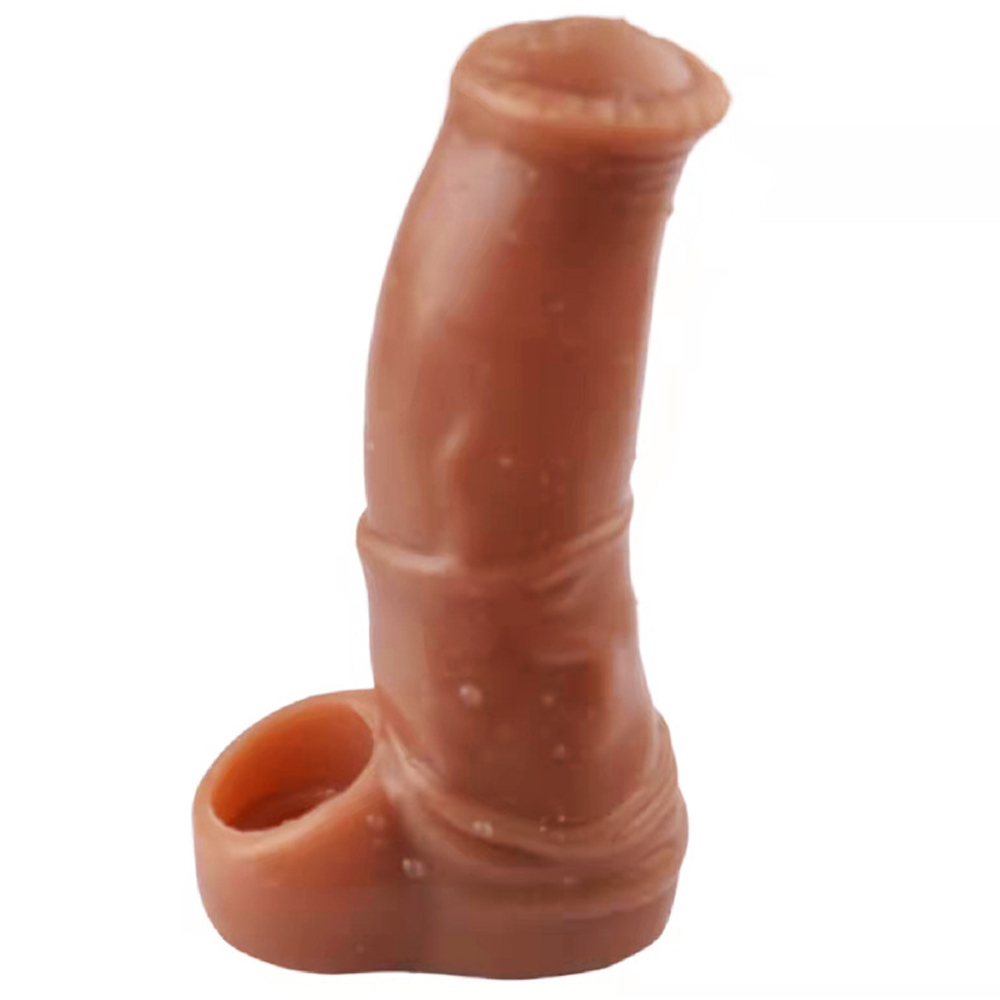 (image for) Colorful Extension Penis Sleeve - Red
