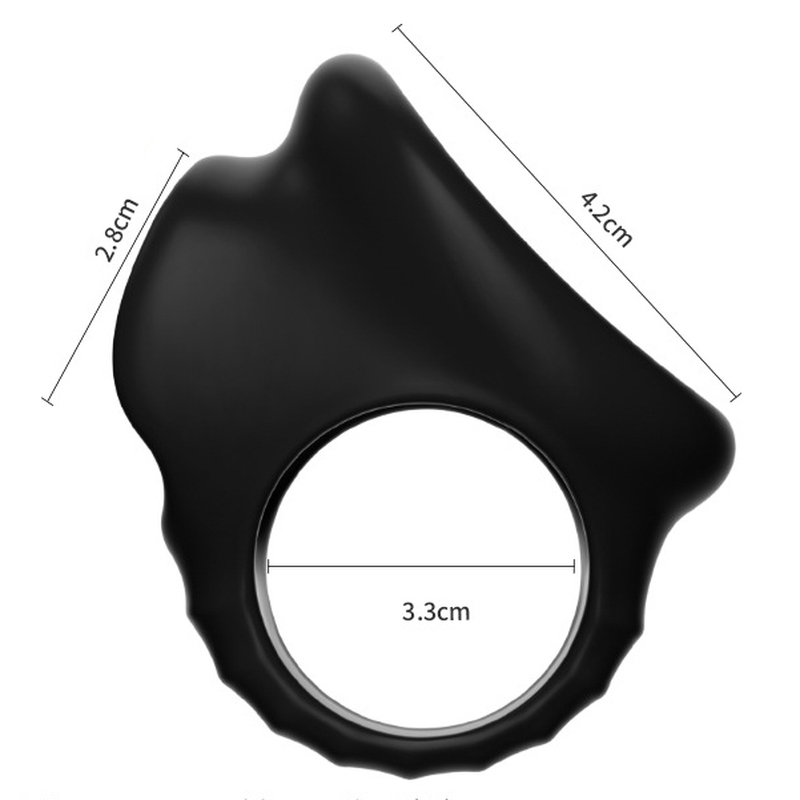 (image for) Triple Silicone Cock Ball Ring