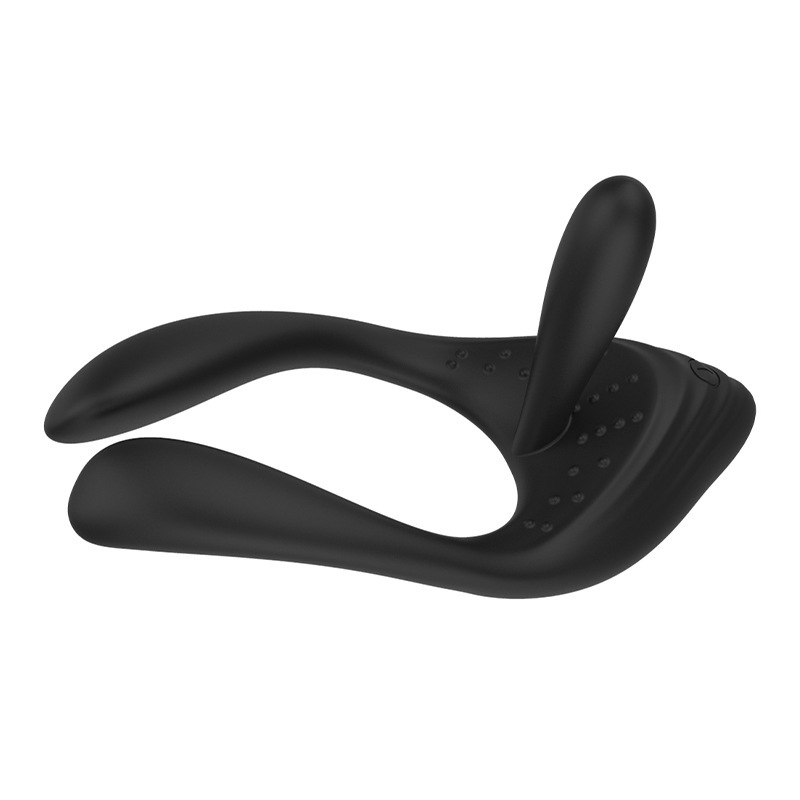 (image for) Love Triangle Cock Ring With 3 Motor