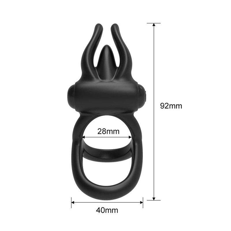 (image for) Vibrating Clit Stimulator - Cock Ring