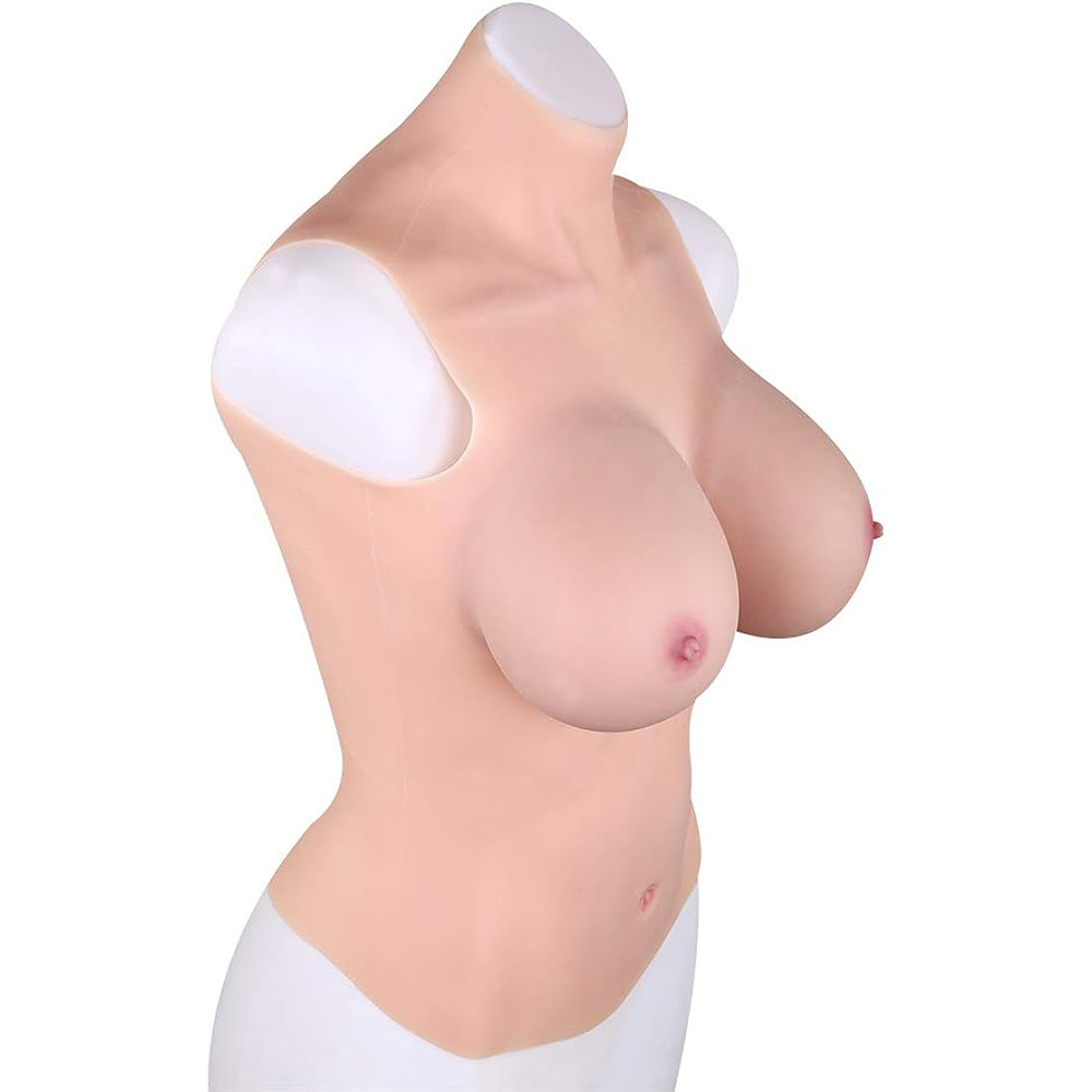 (image for) Half Body Breast Forms - Silicone