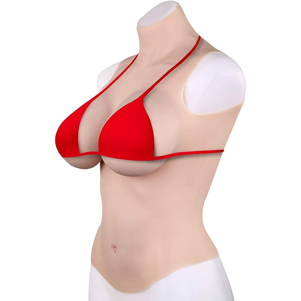 (image for) Half Body Breast Forms - Silicone