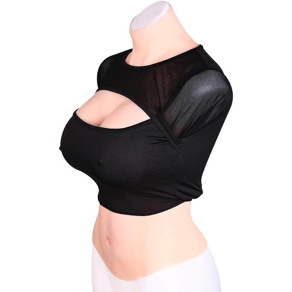 (image for) Half Body Breast Forms - Cotton