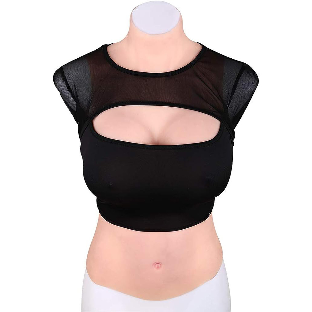 (image for) Half Body Breast Forms - Cotton