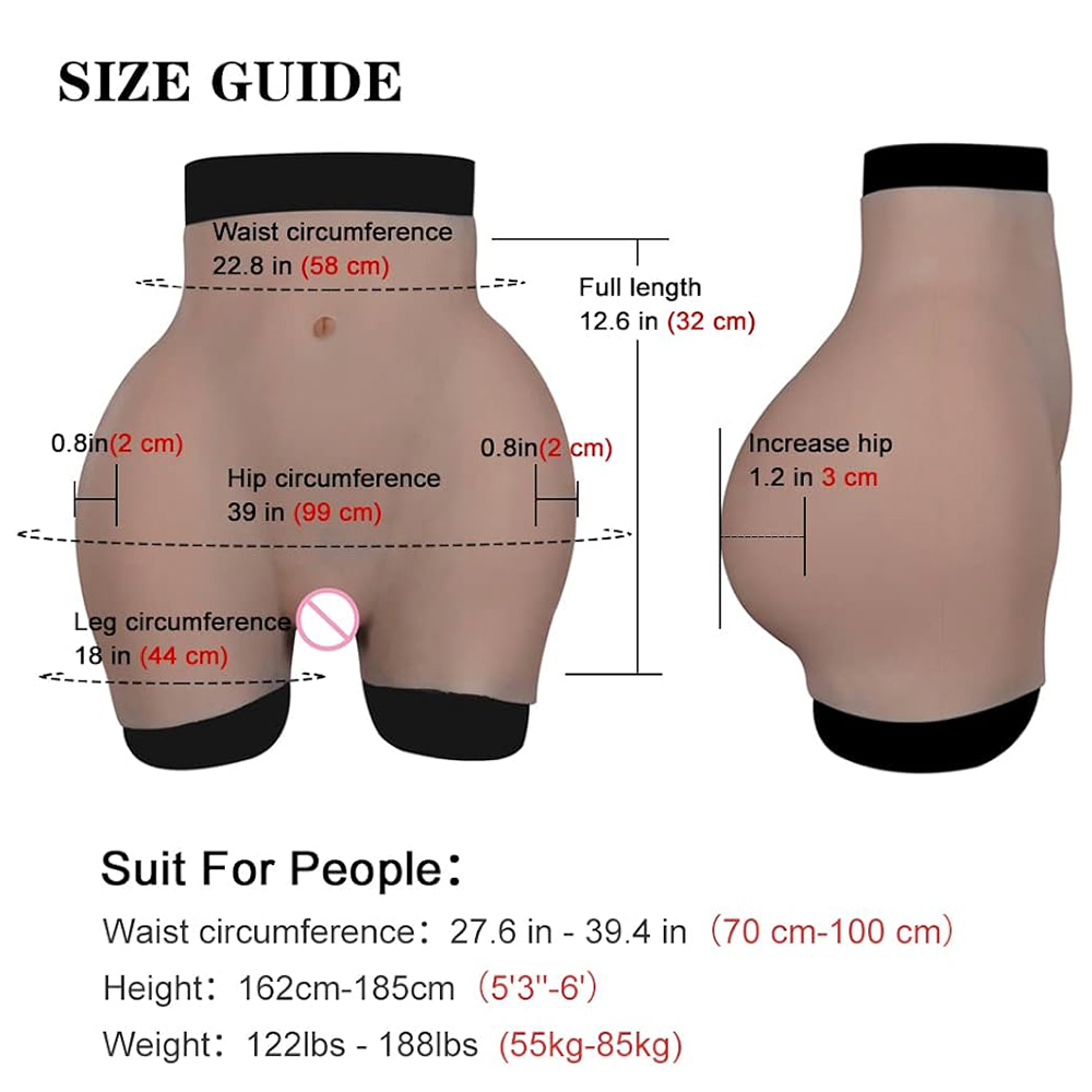 (image for) Bottom Cutout Plump Crotch Lift Buttocks Pants