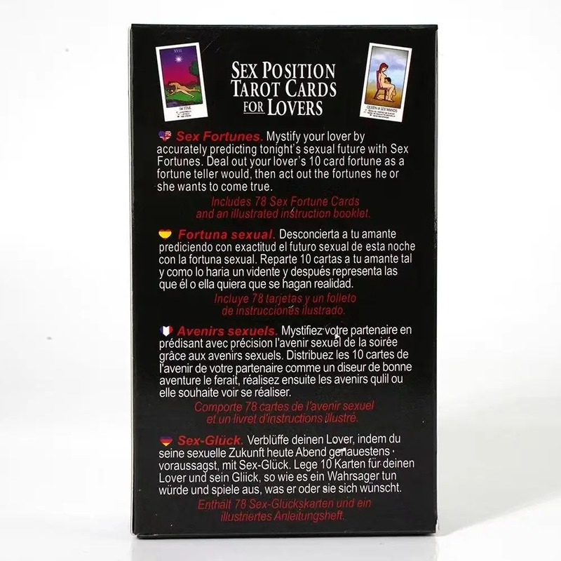 (image for) Sex Fortunes – Sex Position Tarot Cards