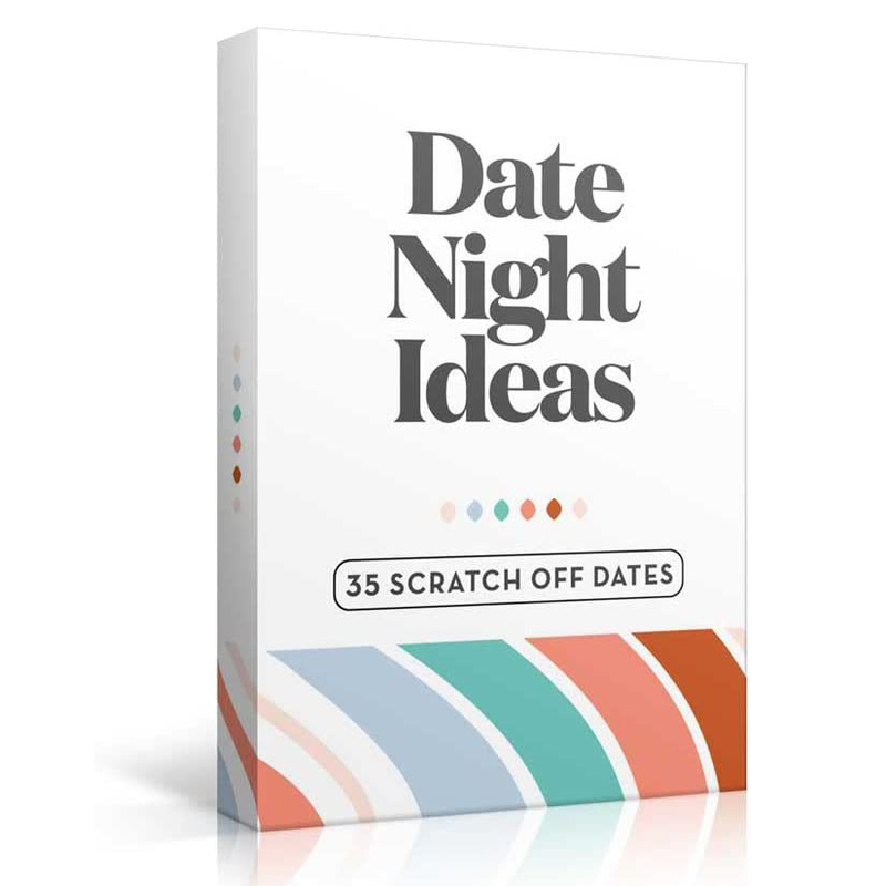 Date Night Ideas Scratch Cards