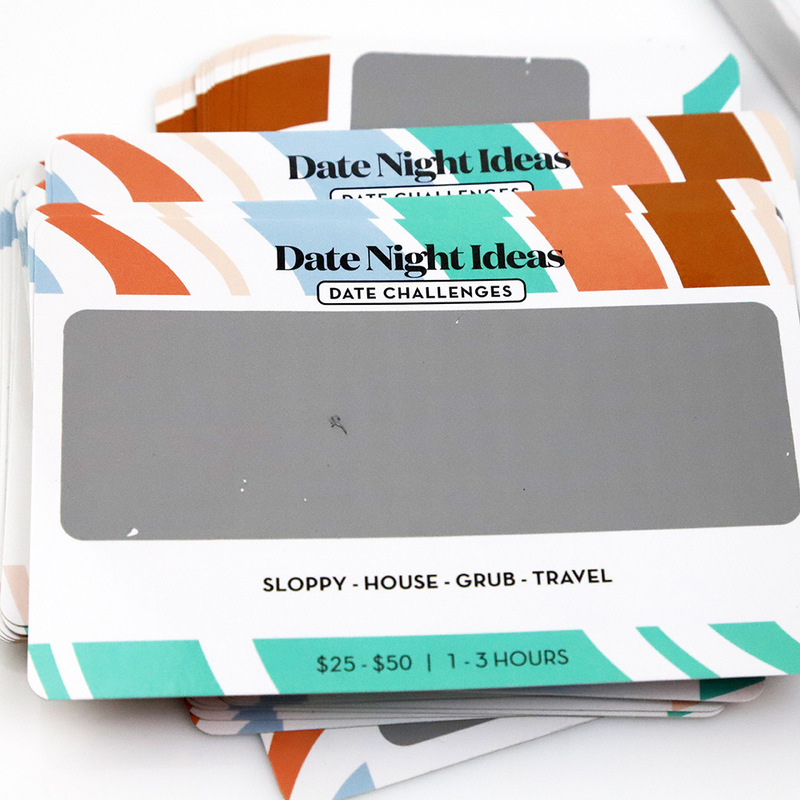(image for) Date Night Ideas Scratch Cards