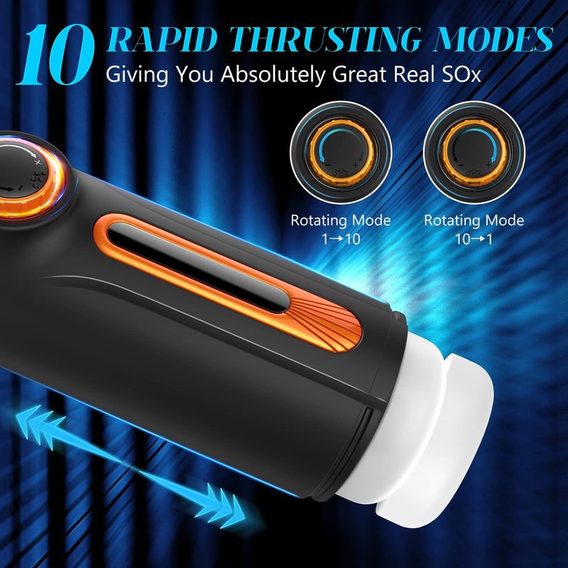 (image for) Automatic Stroker 10 Vibrating Thrusting 4 Suction
