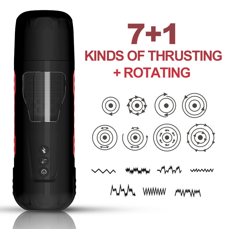 (image for) Penis Stroker with 7 Thrusting & Roating