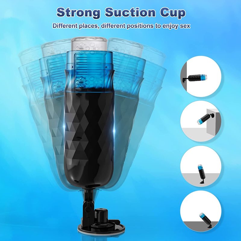 (image for) Realistic Textured Automatic Masturbation cup