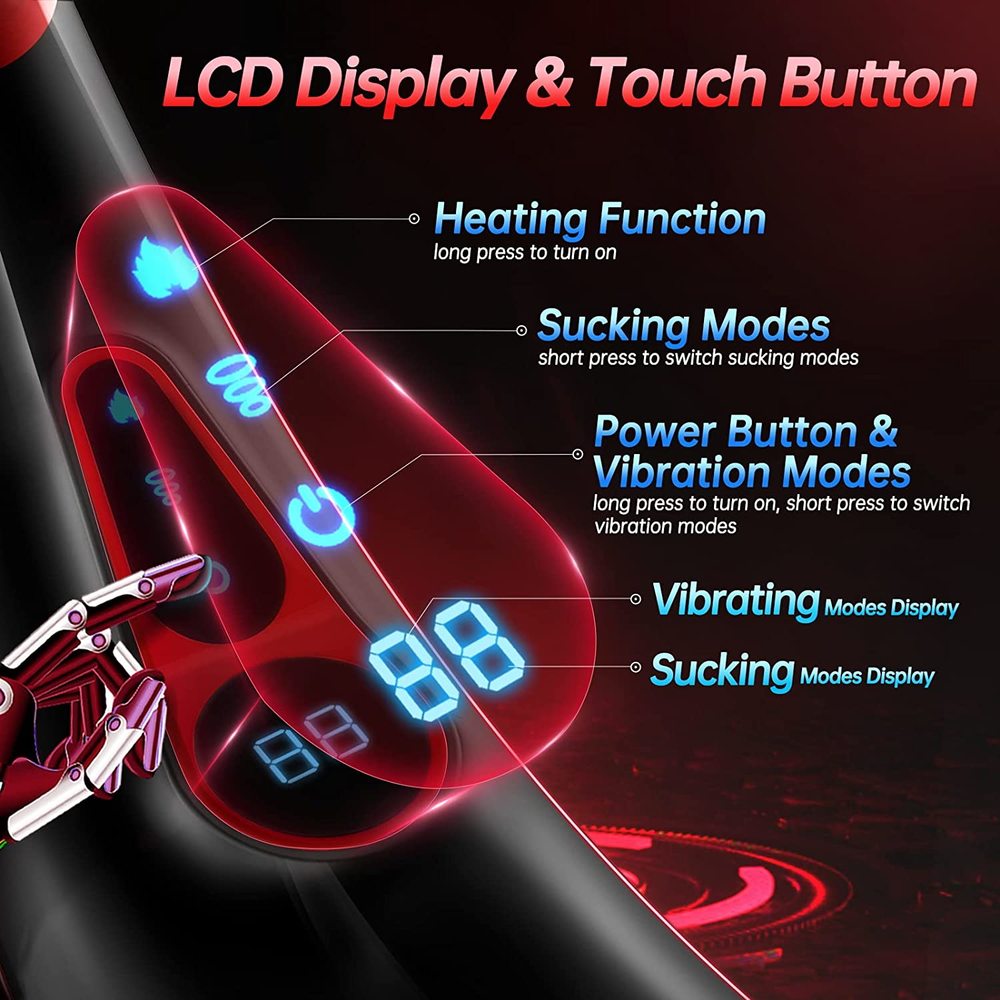 (image for) Powerful Sucking & Vibrating Heating Masturbator