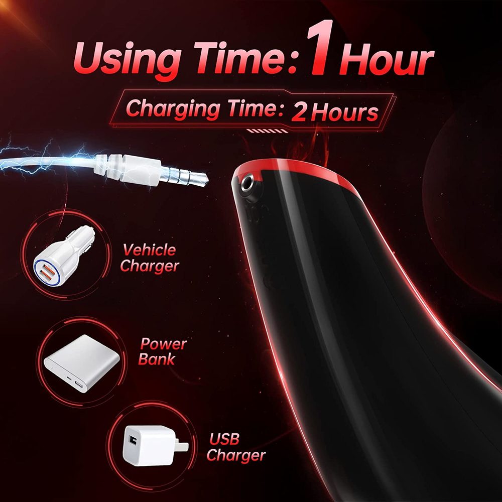 (image for) Powerful Sucking & Vibrating Heating Masturbator