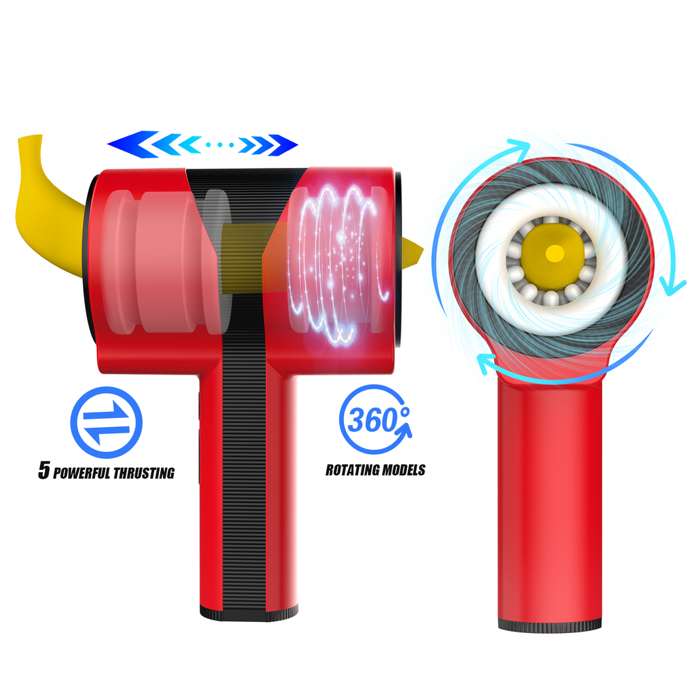 (image for) Automatic Telescopic Male Masturbator Cup