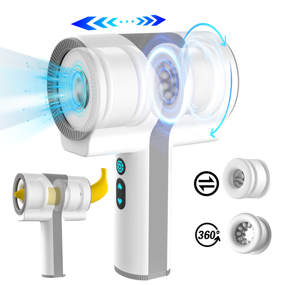 (image for) Automatic Telescopic Male Masturbator Cup