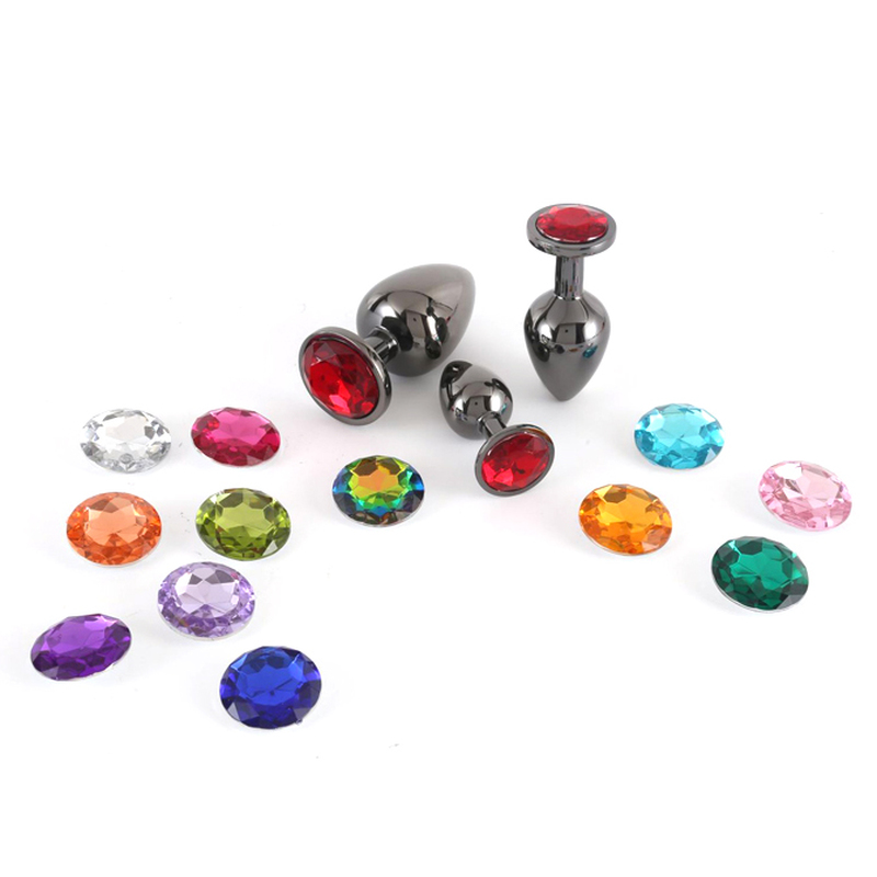 (image for) Secret Shine Metal Butt Plug Gun Colour