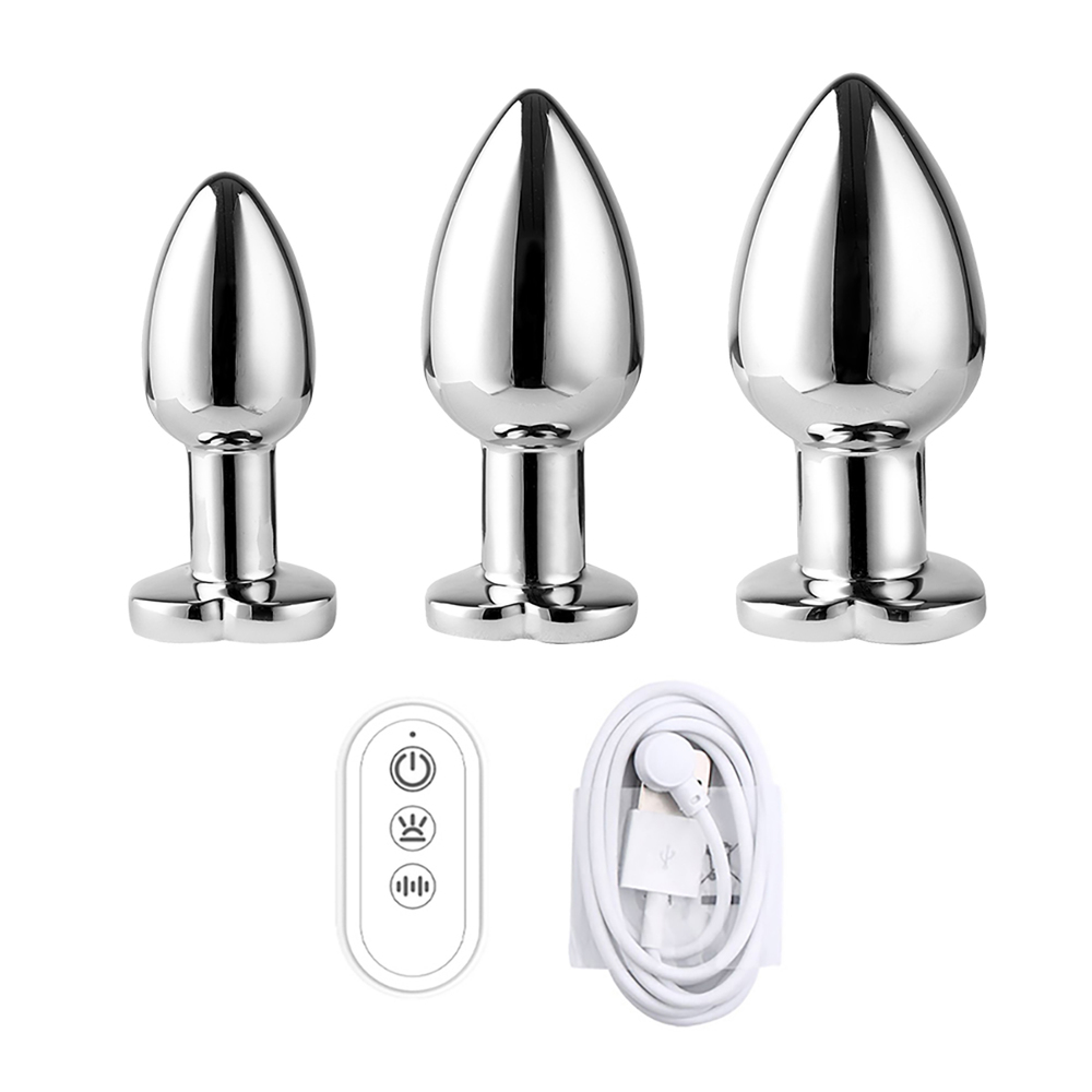 APP Smart Light Up Rainbow LED Anal Plug
