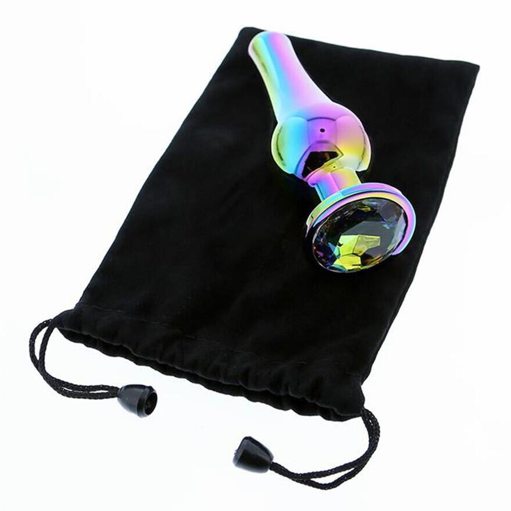 (image for) Gleaming Butt Plug Rainbow