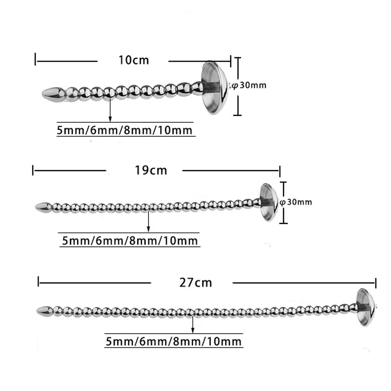 (image for) Electric Shock Penis Beads WitH Cover - 10mm