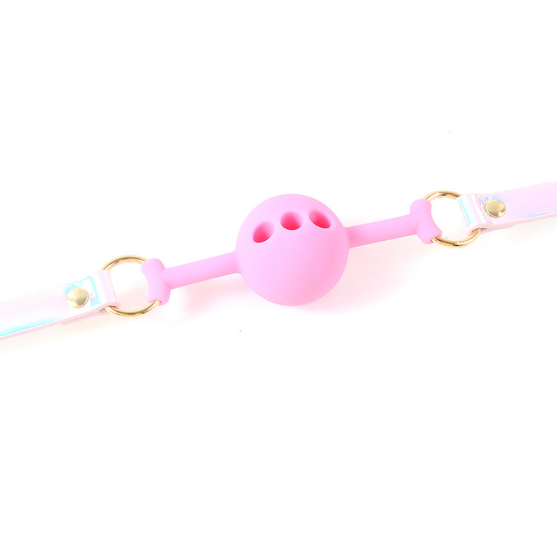 Silicone Ball Gag with Holes