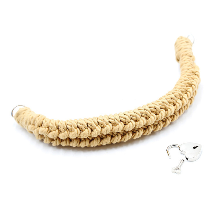(image for) Hemp Rope Bondage Collar