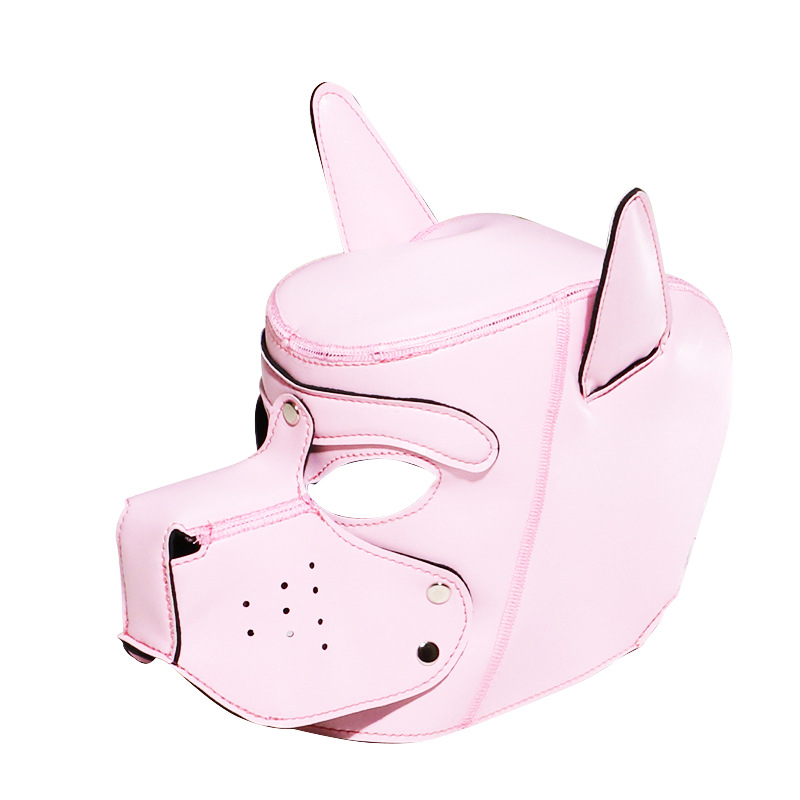 (image for) Canine Petplay Bondage Mask
