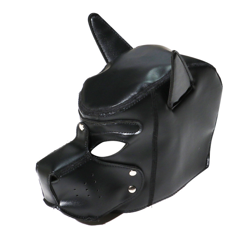 (image for) Canine Petplay Bondage Mask