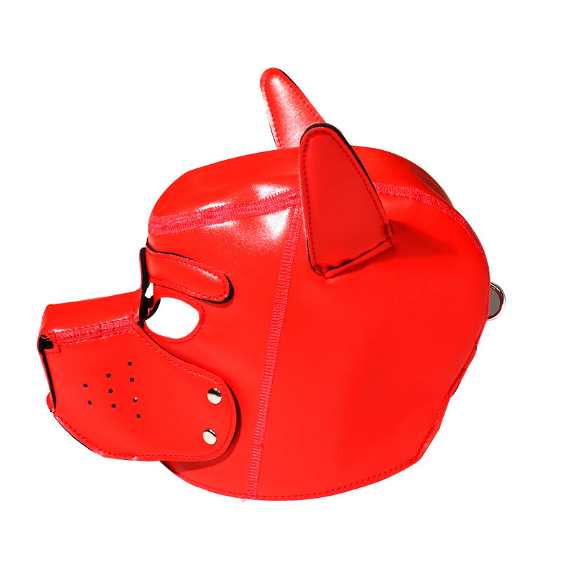 (image for) Canine Petplay Bondage Mask