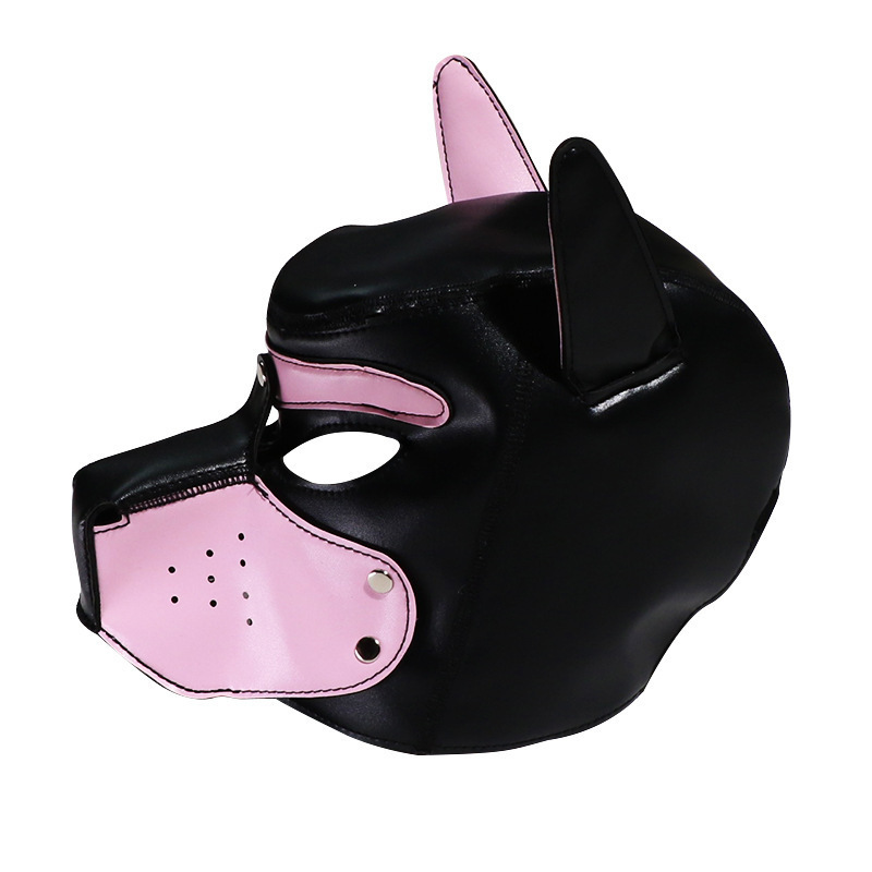 (image for) Canine Petplay Bondage Mask