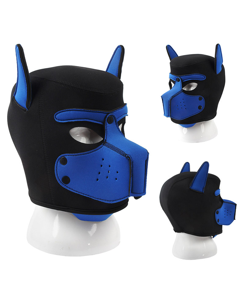 (image for) Camouflage Dog Bondage Hood