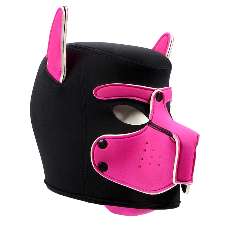 (image for) Camouflage Dog Bondage Hood