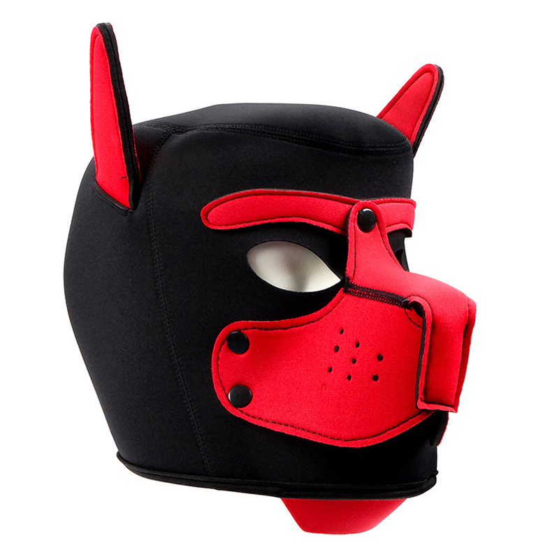(image for) Camouflage Dog Bondage Hood